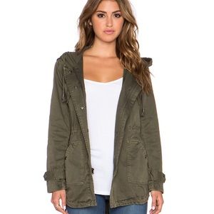 Velvet by Graham & Spencer Selia Green Army Jacket